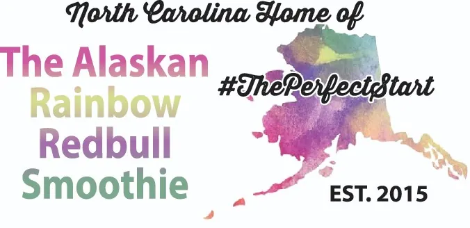 North Carolina Home of the Alaskan Rainbow Redbull Smoothie, #ThePerfectStart
