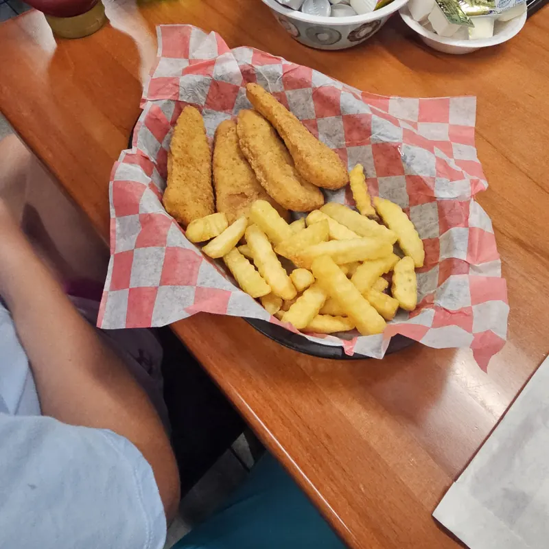 Chicken strips & fries